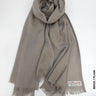 Farah Premium Quality Shawl Beige Linen Scarf