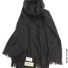 Farah Premium Quality Shawl Black Linen Scarf