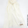 Farah Premium Quality Shawl Creamy Off White Linen Scarf