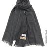 Farah Premium Quality Shawl Jeans Grey Linen Scarf