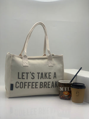 Coffee Tote Bag for Women | Jute