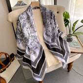 Hijab Murabba  Silk Scarf 110*110 Smack Touch