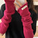 Half Finger Winter arm Sleeves for women