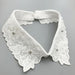 Floral crystal women fake collar