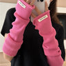 Half Finger Winter arm Sleeves for women