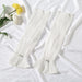 Sun Protection Letter Decor Arm Sleeves