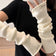 Half Finger Winter arm Sleeves for women