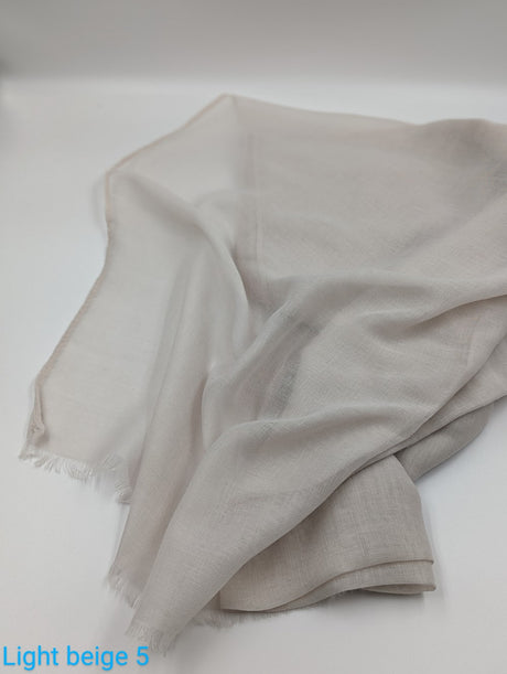 Light weight Linen Scarf for Summer