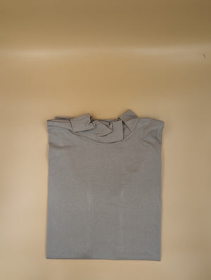 Cut Sleeves Cotton T-Shirt | 3 Colour | Nus Kum