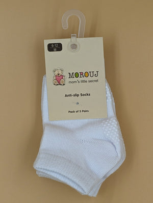 3 Pairs Baby Anti-Slip Rubber socks