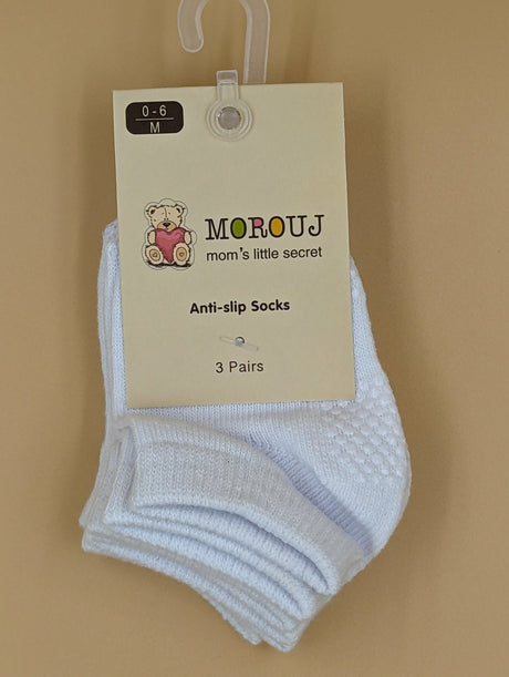 3 Pairs Baby Anti-Slip Rubber socks