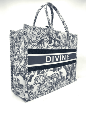 Leaf Print Tote bag fashion shopping bag