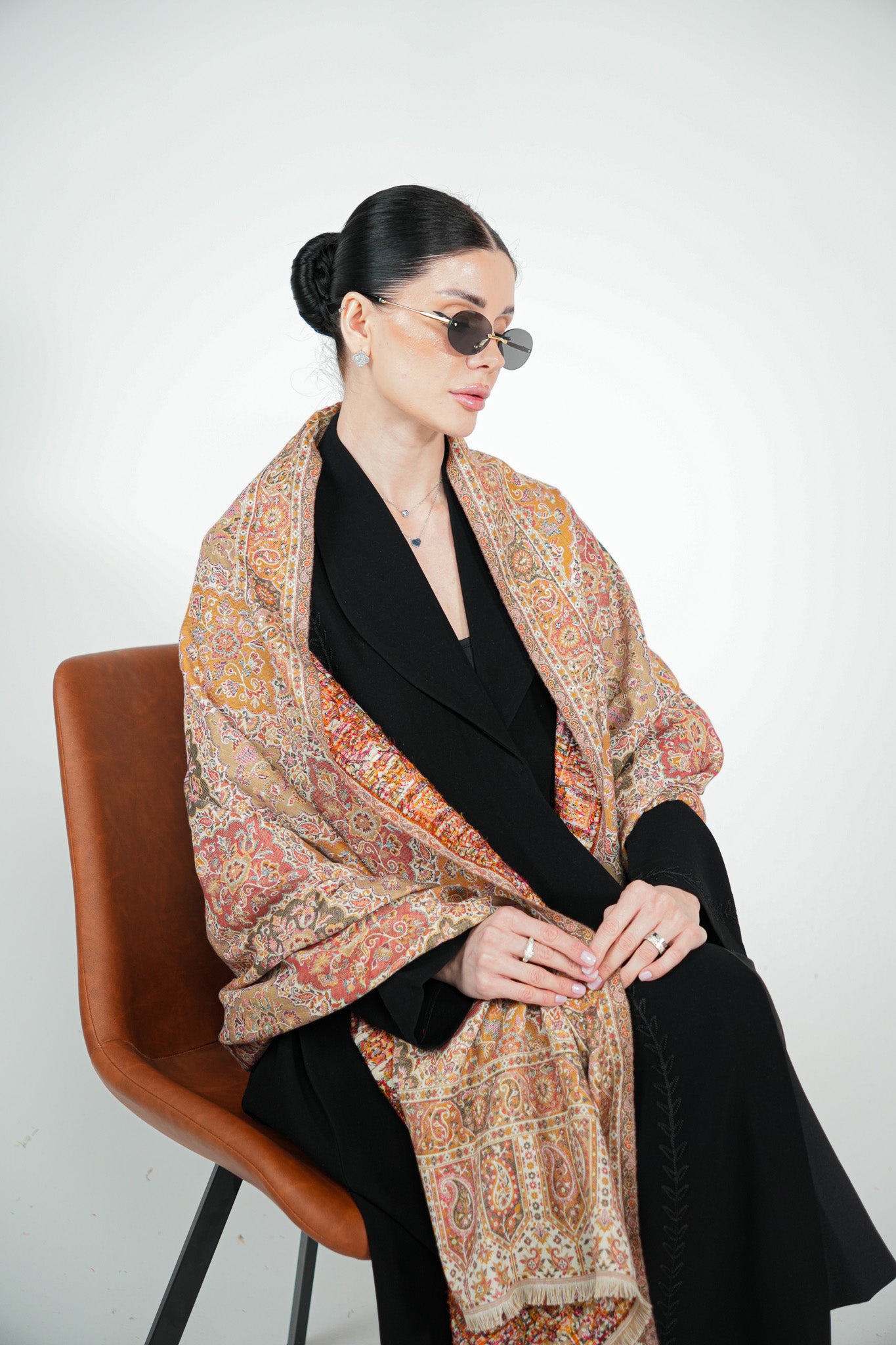 Kalamkari Pashmina Shawl