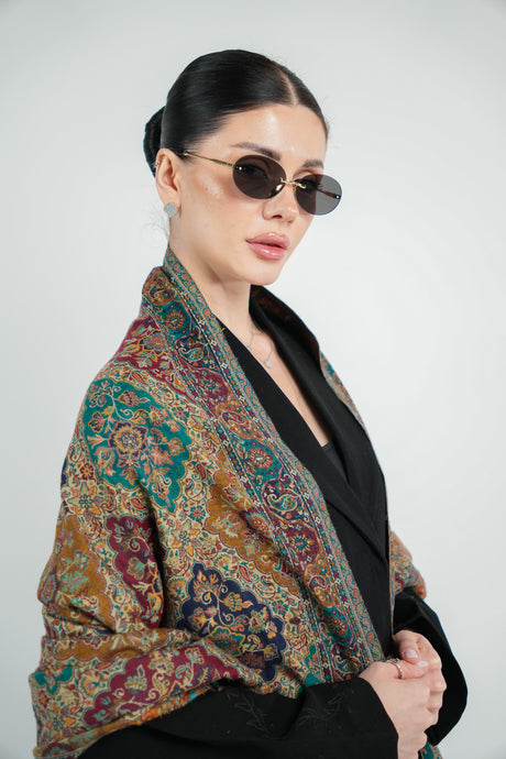 Kalamkari Pashmina Shawl