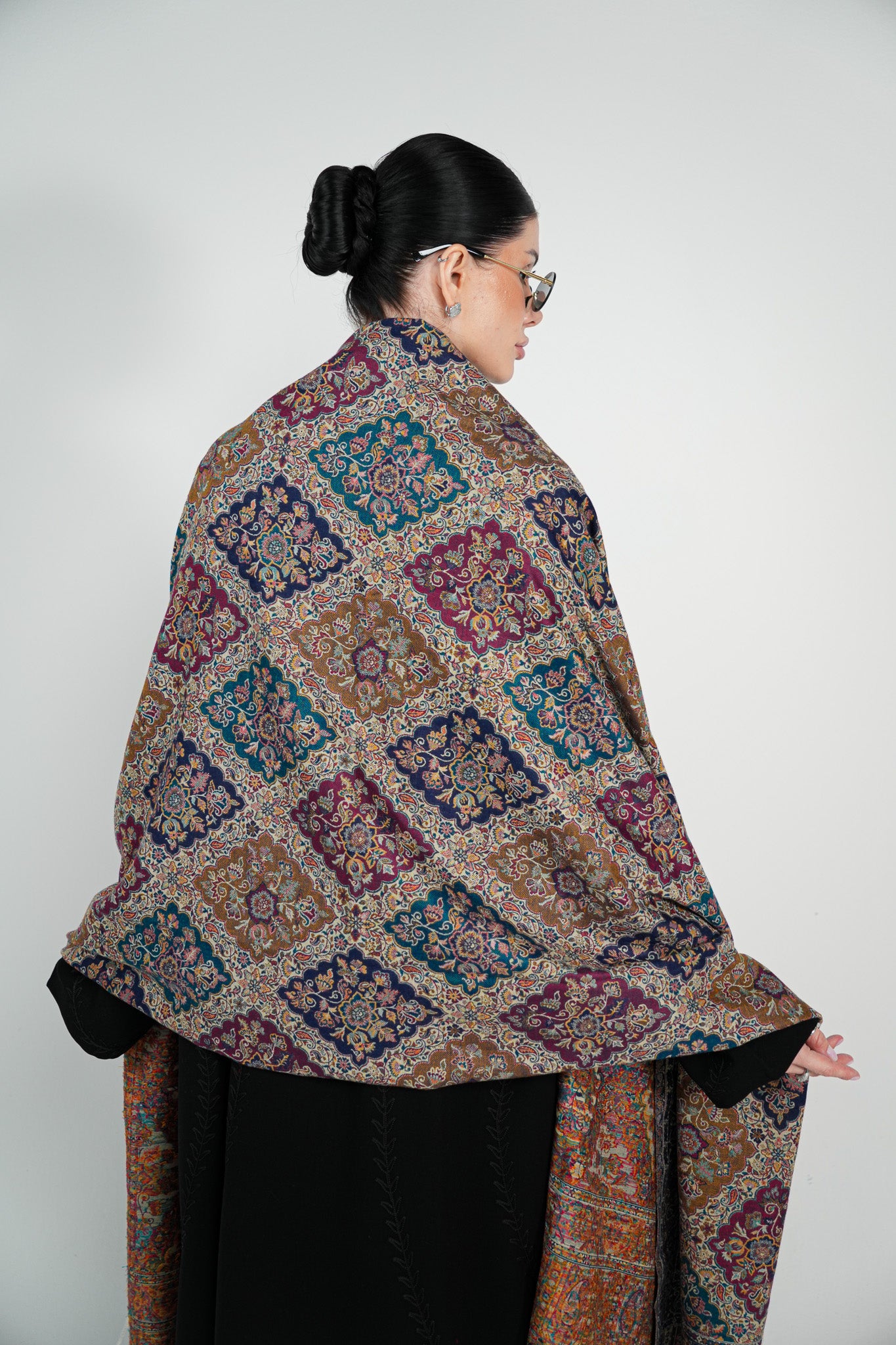 Kalamkari Pashmina Shawl