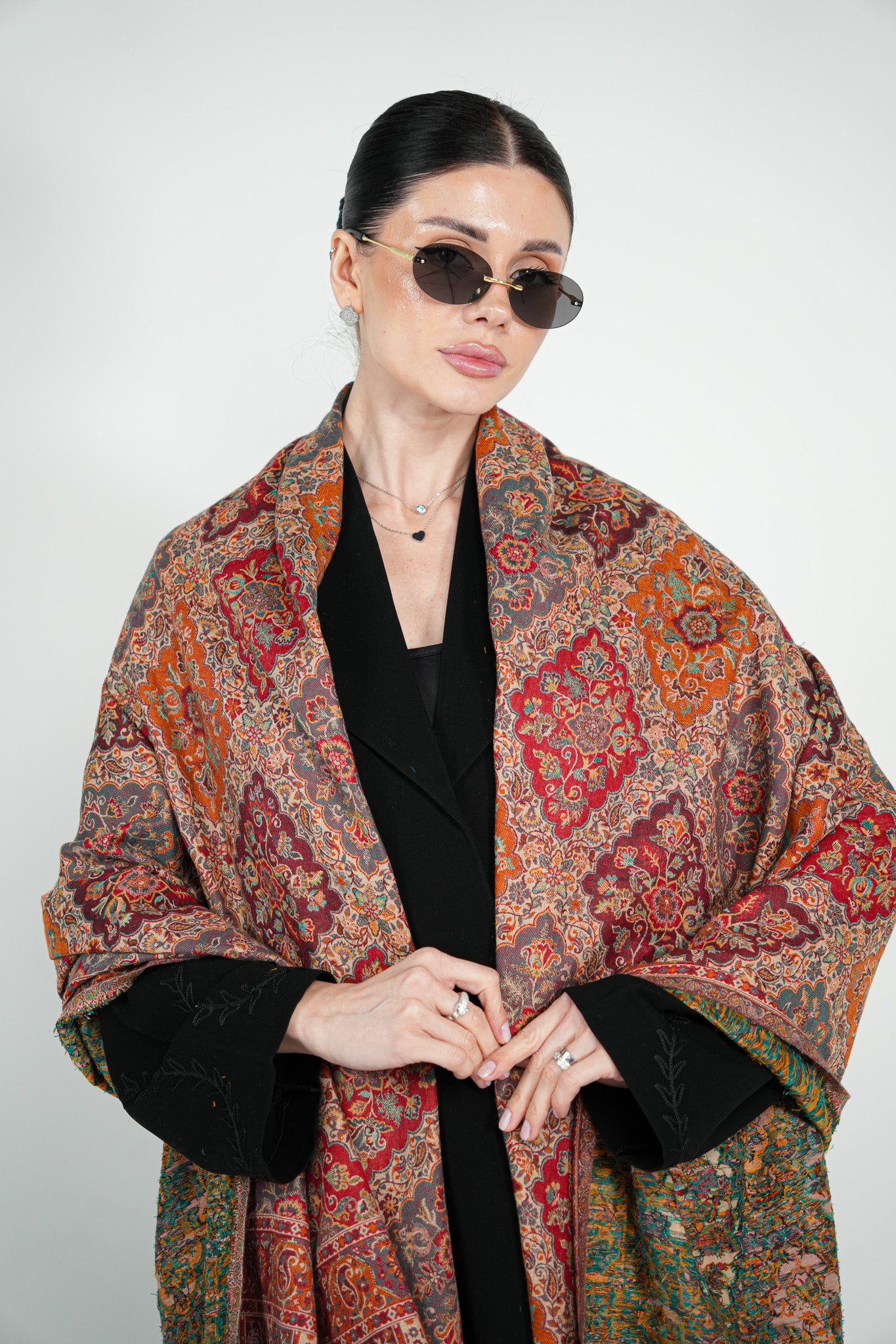 Kalamkari Pashmina Shawl