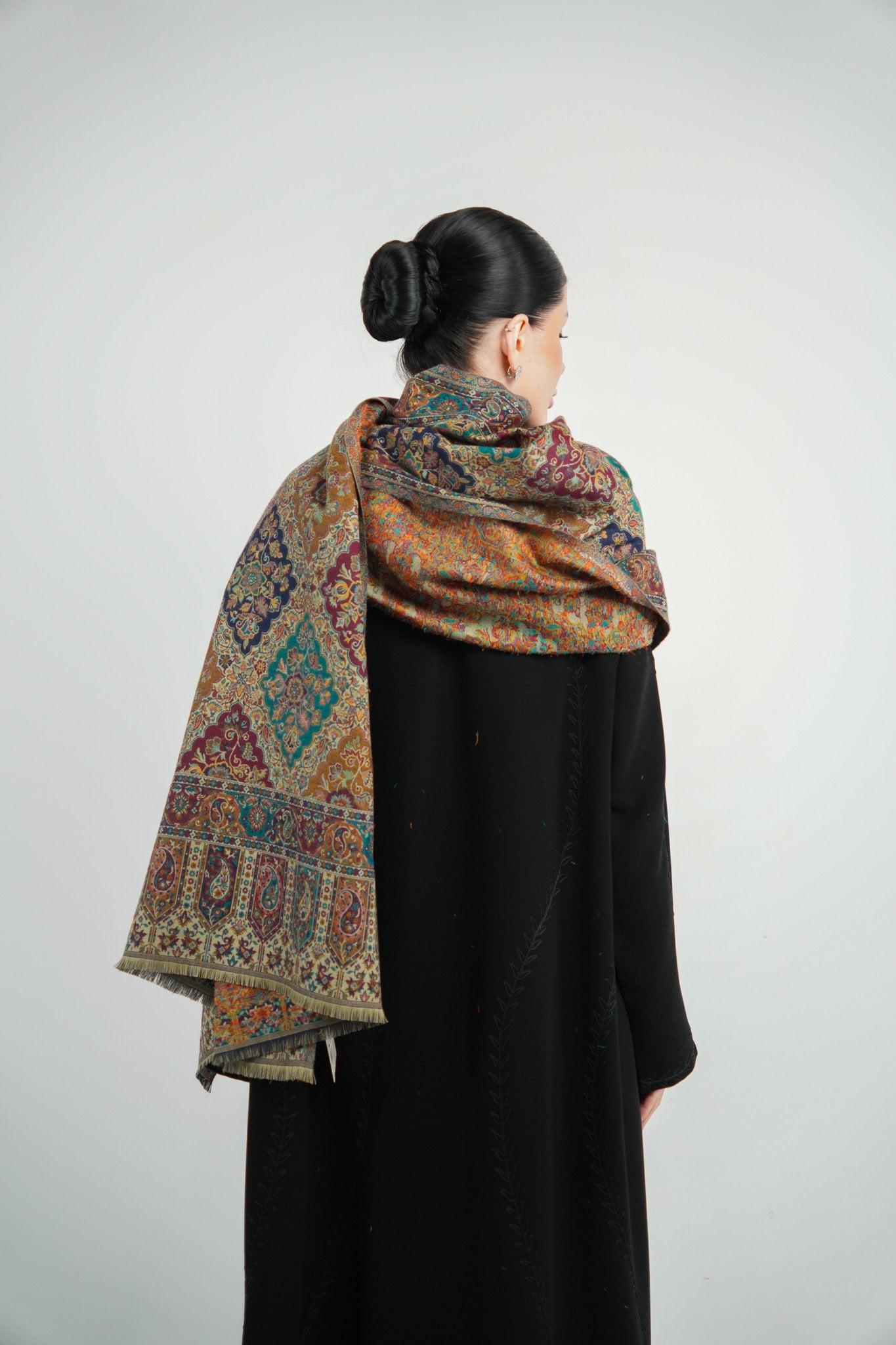 Kalamkari Pashmina Shawl