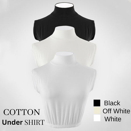 Turtle neck fake summer collar for women