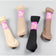 Transparent roll Socks for Women