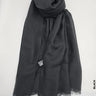 Taiyyab Light Weight Scarf Black Linen