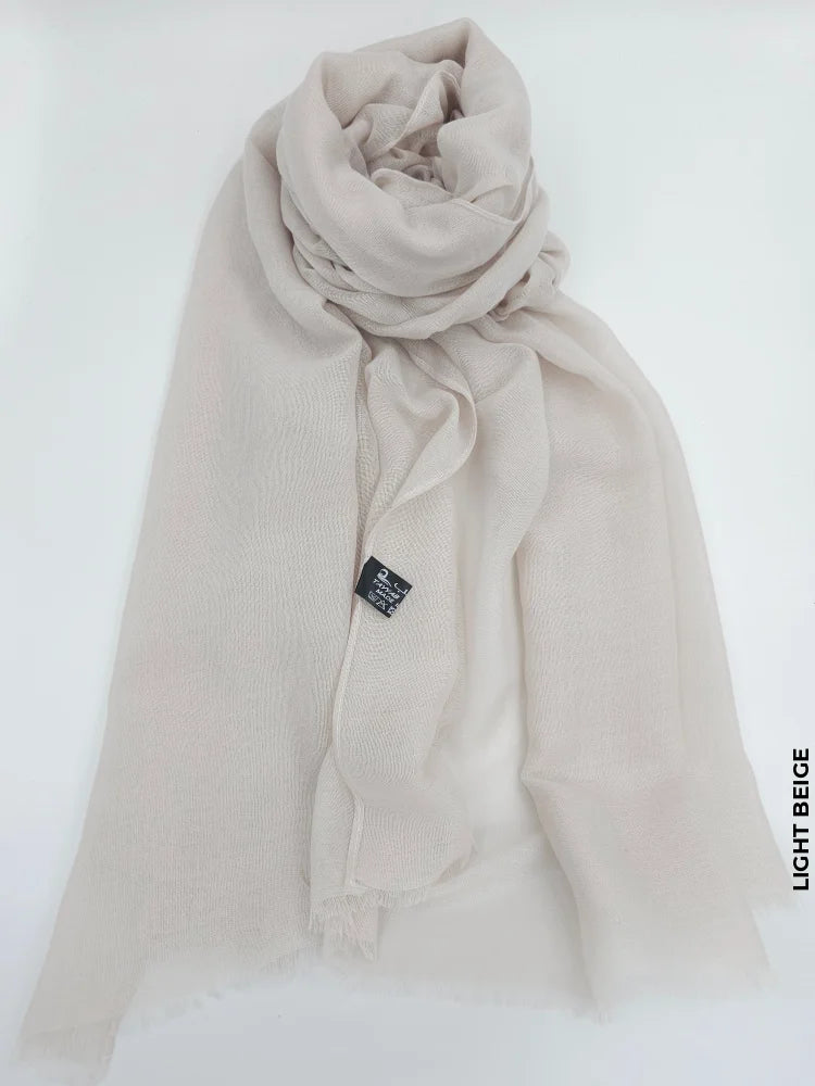 Taiyyab Light Weight Scarf Beige Linen