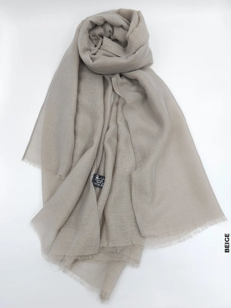 Taiyyab Light Weight Scarf Beige Linen