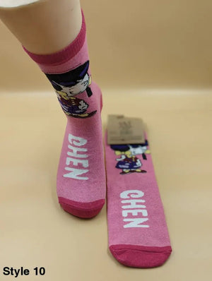 Cartoon Graphic Socks | Long Socks | 16 Style