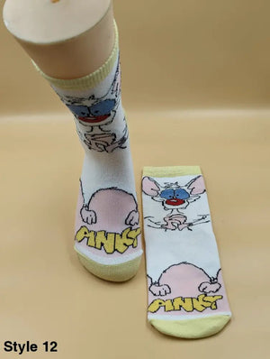 Cartoon Graphic Socks | Long Socks | 16 Style