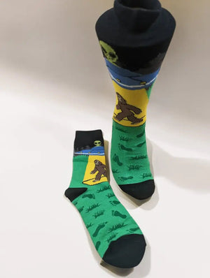 Cartoon Graphic Socks | Long Socks | Marvel Addition