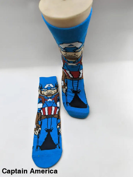 Cartoon Graphic Socks | Long Socks | Marvel Addition