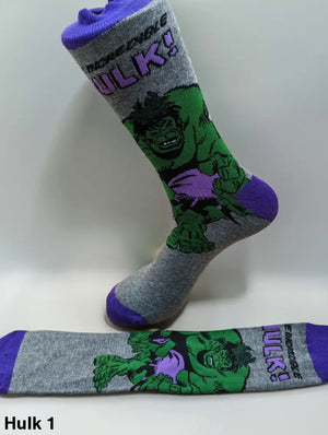 Cartoon Graphic Socks | Long Socks | Marvel Addition