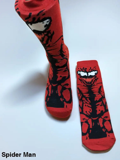 Cartoon Graphic Socks | Long Socks | Marvel Addition