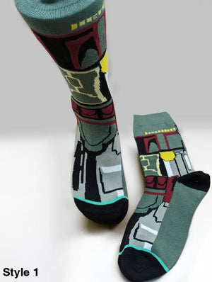 Cartoon Graphic Socks | Long Socks | Marvel Addition