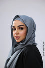 Cashmere Viscose Hijab Dark Grey / Plain Scarf (Hijab)