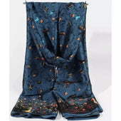 Chain print silk scarf 180*90