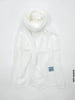 Chiffon High Quality Stitch Hijab Off White Scarf (Hijab)