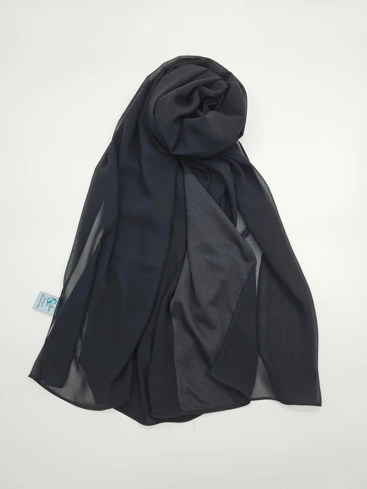 Chiffon High Quality Stitch Hijab Scarf (Hijab)