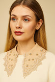 Detachable Embroidered Lace Collar Smack Touch (Collars)