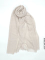 Comfort Linen Scarf for Summer Light Mist Beige Linen Scarf