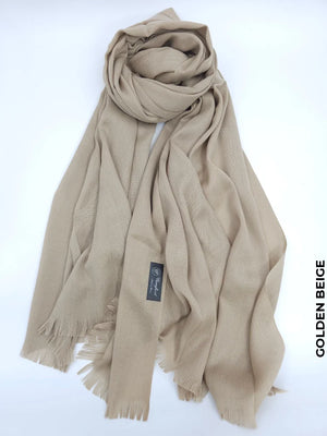 Comfort Winter Shawl Hijab Golden Beige Products