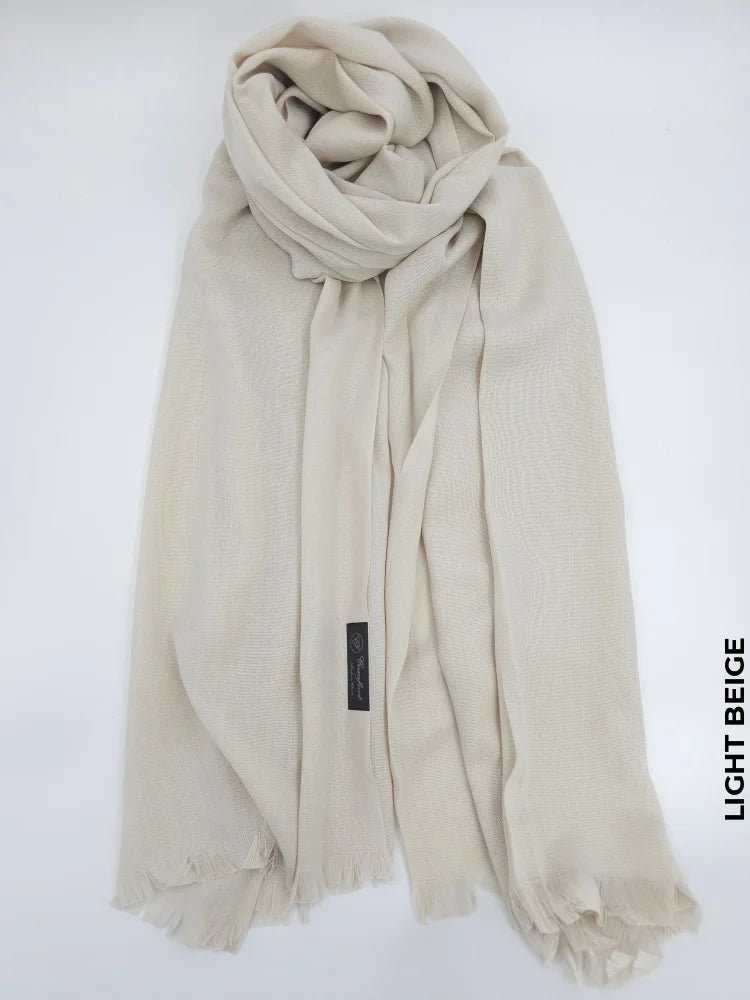 Comfort Winter Shawl Hijab Light Beige Products