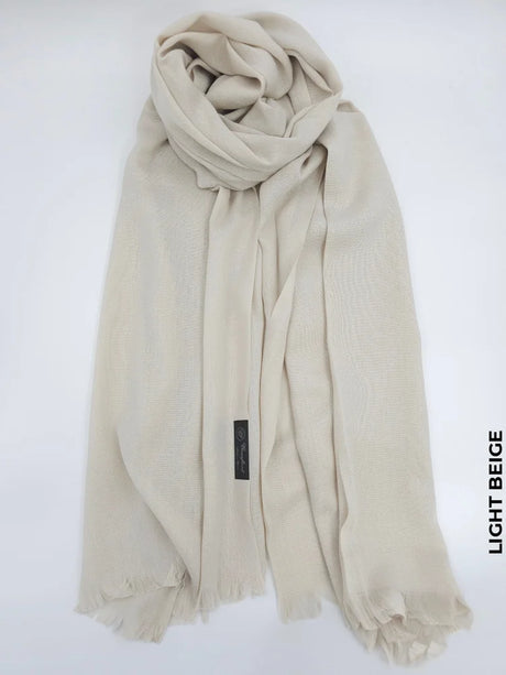 Comfort Winter Shawl Hijab Light Beige Products