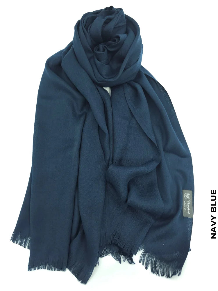 Comfort Winter Shawl Hijab Navy Blue Products