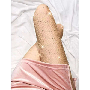 Crystal Stockings Rhinestone Decor