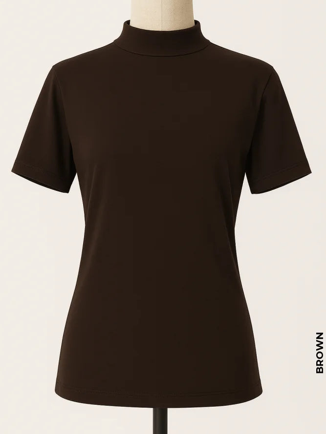 Cut Sleeves Cotton T-Shirt | Nus Kum Brown Winter Products
