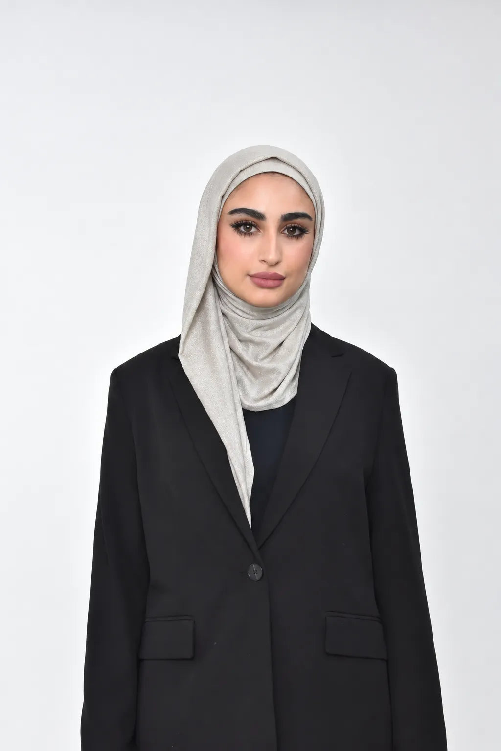 حجاب قطني إيطالي مطاطي