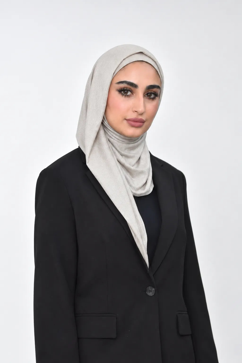 حجاب قطني إيطالي مطاطي