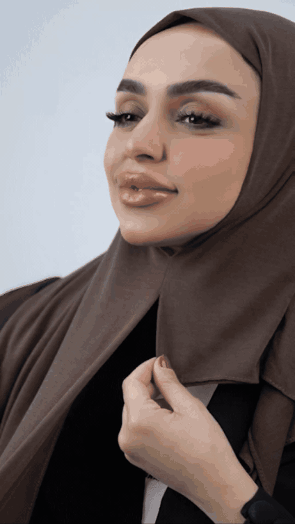 شاش تركي مخيط حجاب 