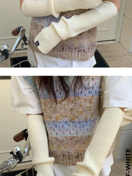 Half Finger Arm Sleeves for Winter