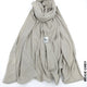 Japani Hijab | حجاب ياباني Beige Grey Scarf (Hijab)